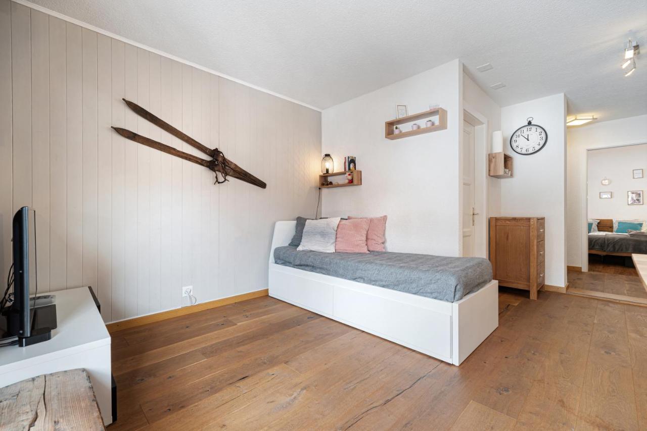 Appartement chaleureux à Ovronnaz Extérieur photo