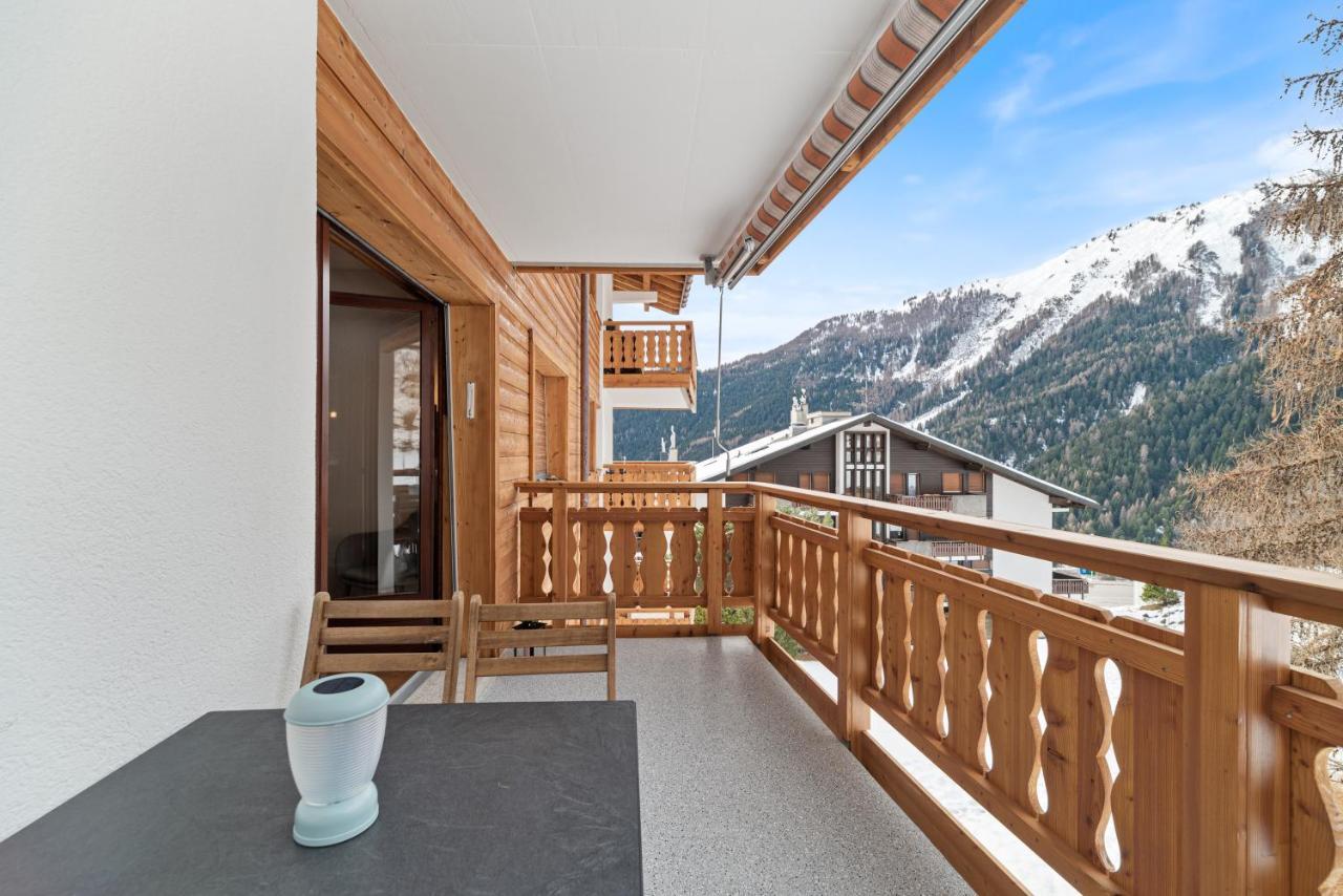 Appartement chaleureux à Ovronnaz Extérieur photo