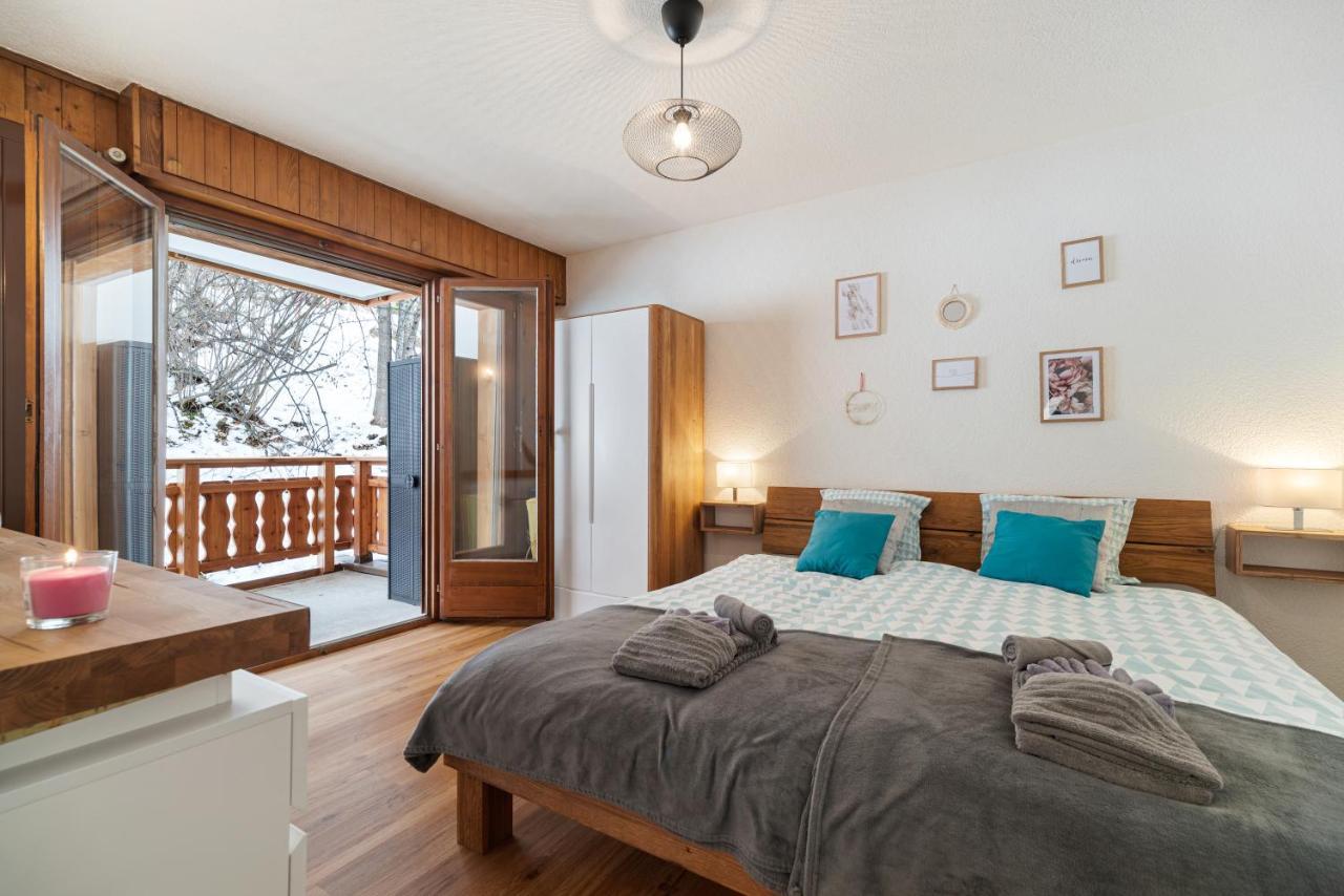 Appartement chaleureux à Ovronnaz Extérieur photo